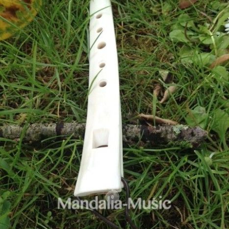 Flute en os de cerf pentatonique Do Maj 440Hz