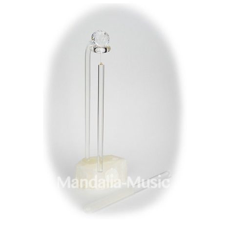 Pendule chantant de cristal