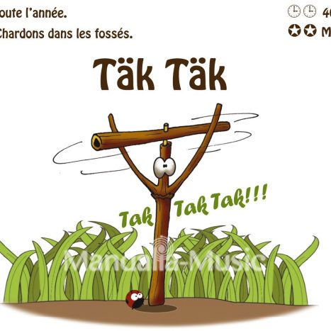 TAK TAK : Le chardon claquant (Flutin des bois)