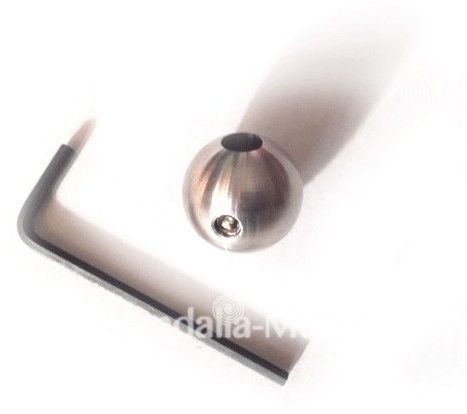 Pied pour diapason boule 25mm