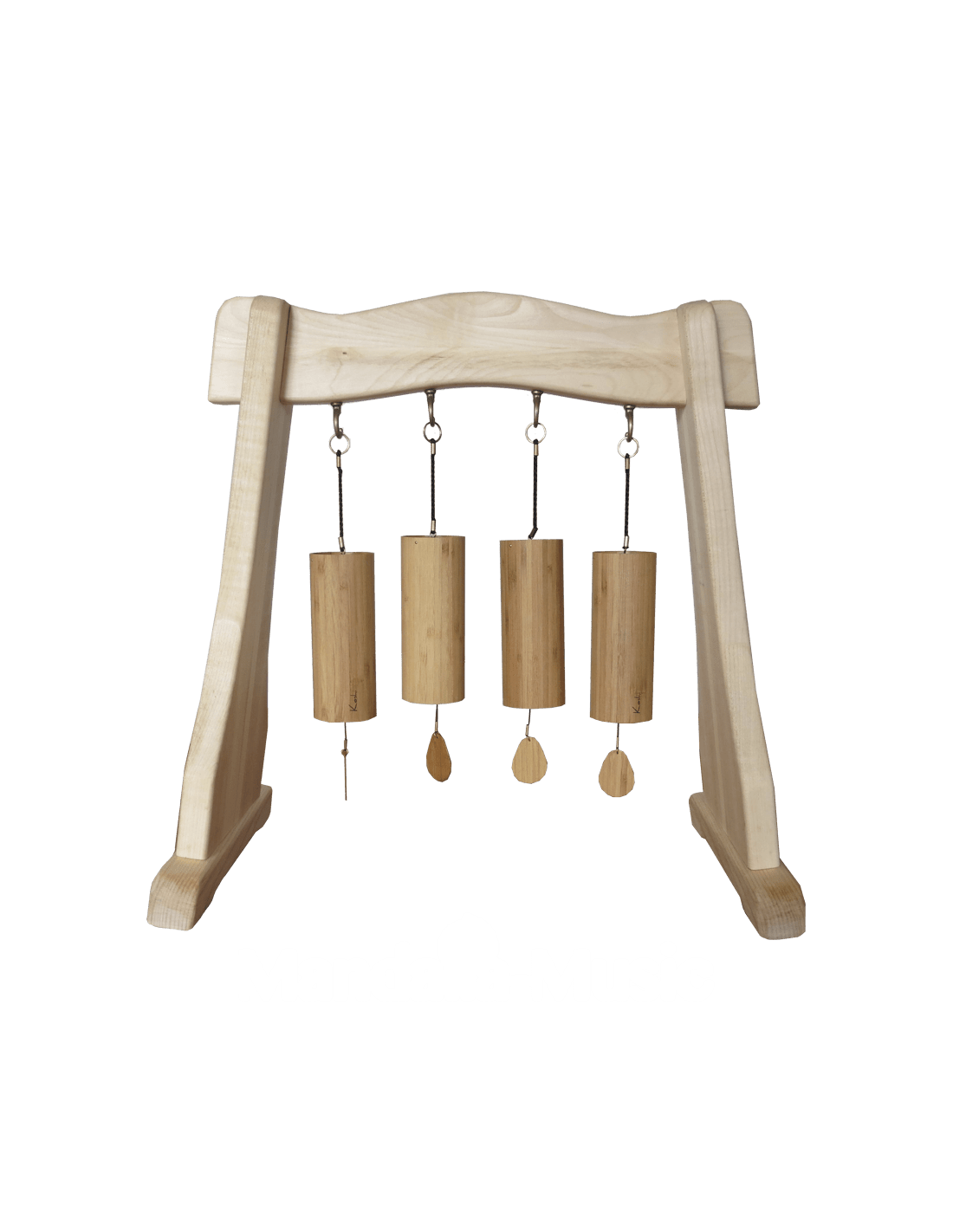 Stand bois pour carillons Koshi, Zaphir et Gong jusqu'à 40cm