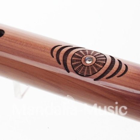 Flûte Fréquence Terre en cèdre Arômatique 432HZ