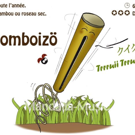 ROMBOIZO : La rhombe oiseau (Flutin des bois)