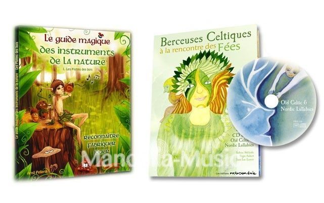 Duo Le guide magique des instruments de la nature + berceuses celtiques
