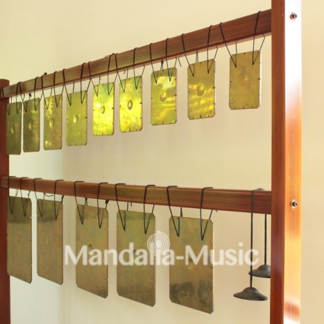 Set de 11 Gongs plaques Pythagoriciens