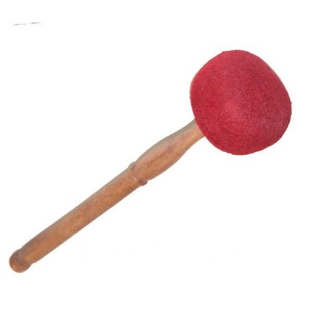 Mailloche de frappe rouge bol traditionnel