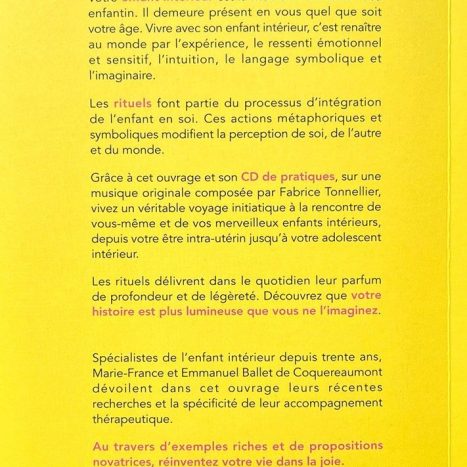 Rituels de l'enfant intérieur