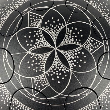 GUDA COIN 2 FACES FLEUR DE VIE (432hz)