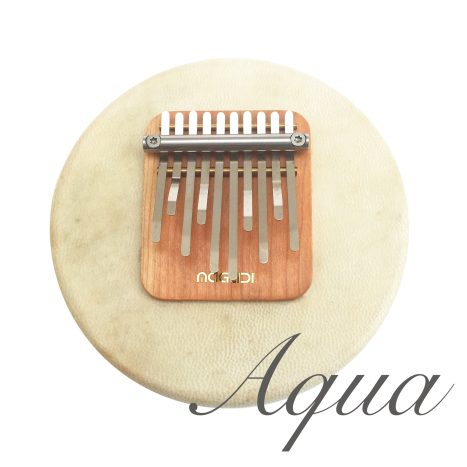 Moon kalimba Aqua + housse