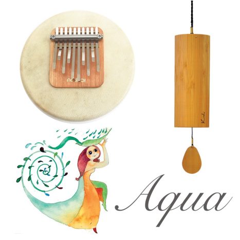 Duo : Kalimba moon "Aqua 432hz" et koshi Aqua