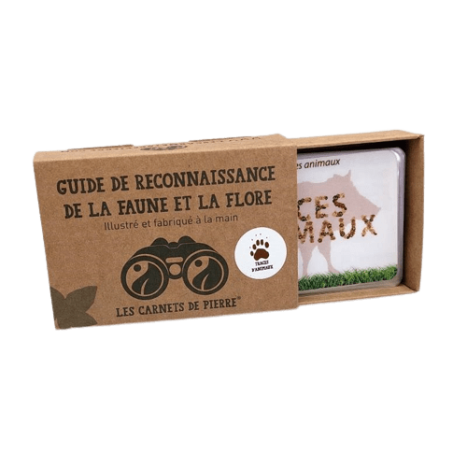 Carnet "traces d'animaux"
