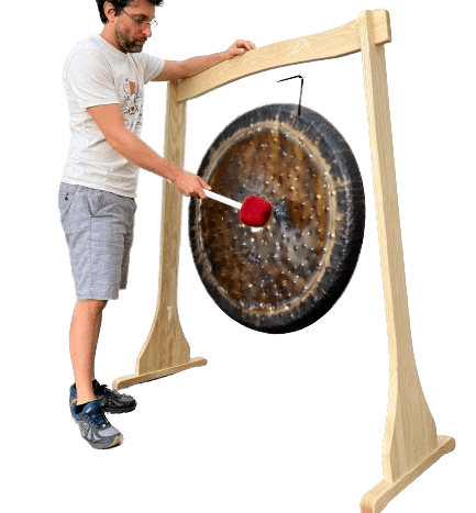 Stand en bois Ondo pour Gong