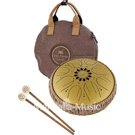 Octave Drum Médium Do mineur (432Hz) Meinl Doré